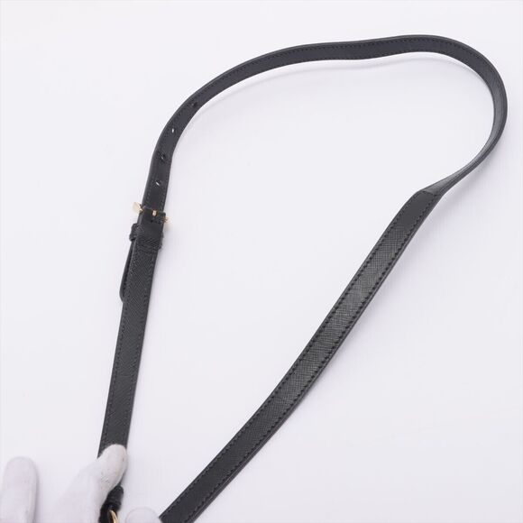 PRADA Saffiano Lux Leather 2way handbag Black BN2274 - Picture 14 of 16